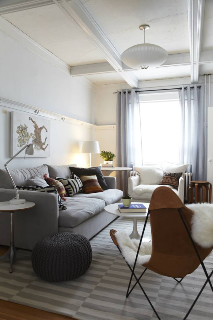 Light gray walls