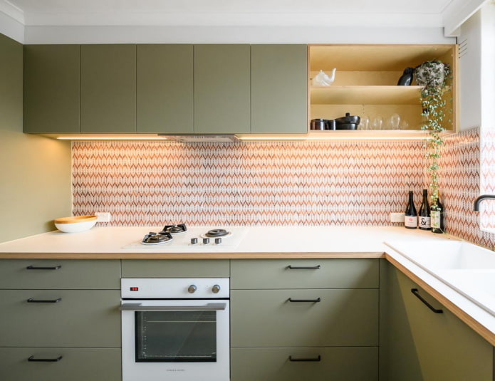 Kitchen in Scandinavian style