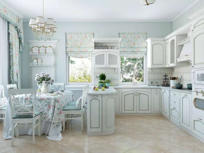 kitchen in Provence style