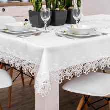 How to choose a tablecloth for a table?-2