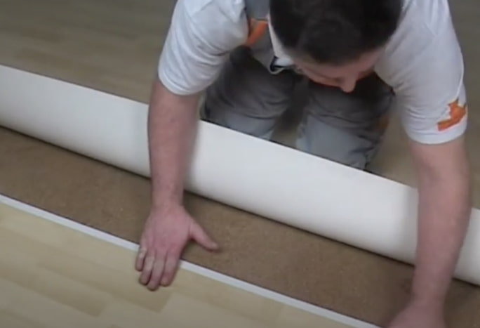 attach double-sided tape