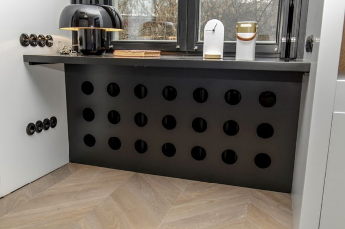 Perforated screen