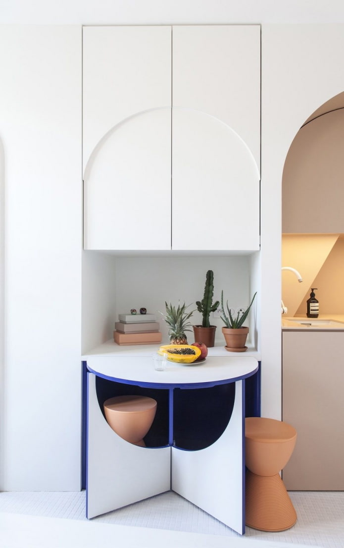hidden dining area