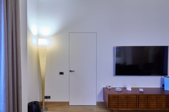 hidden door in the living room