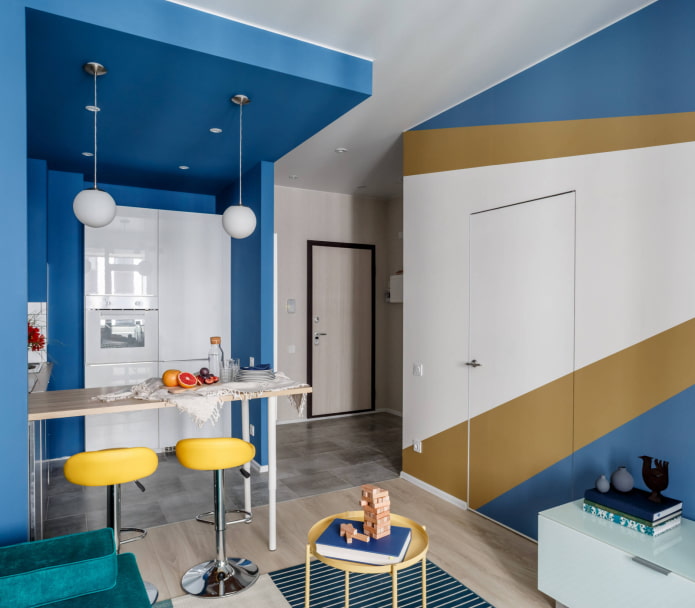 painting the door to match the walls
