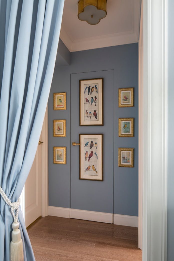 paintings on the door