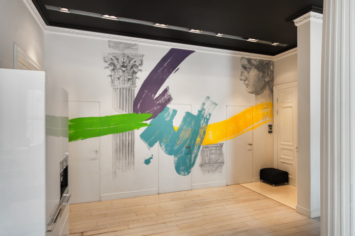 wall design and hidden doors
