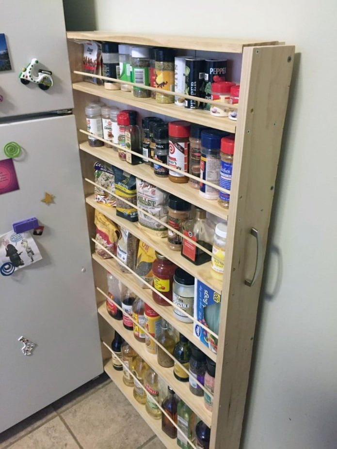 Drawer near the refrigerator