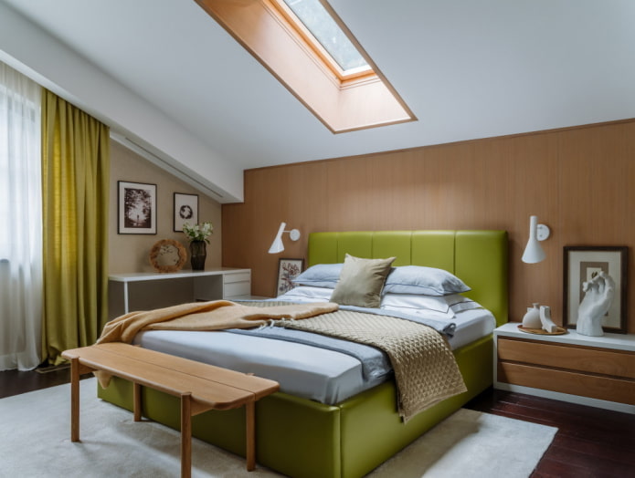 Curtains to match the bed