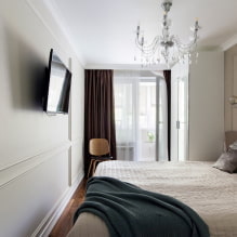Rules for combining curtains and bedspreads in the bedroom-2