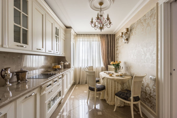classic beige kitchen