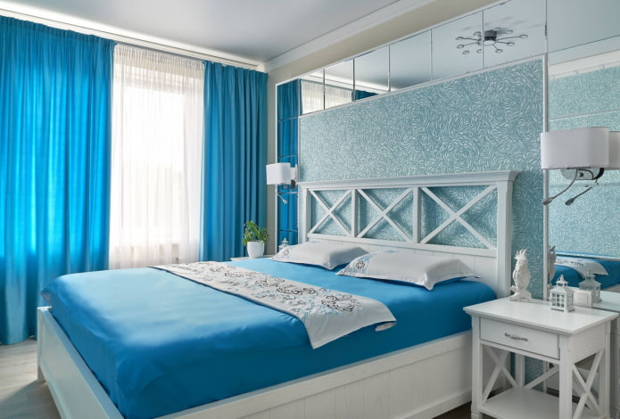 White and blue