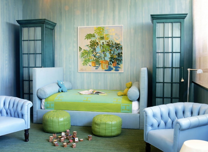 blue nursery
