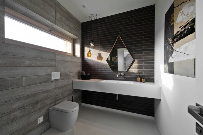 combination of tiles of different sizes