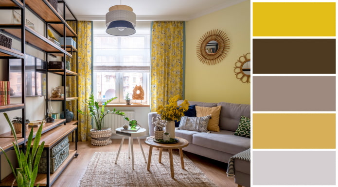 Gray and yellow range