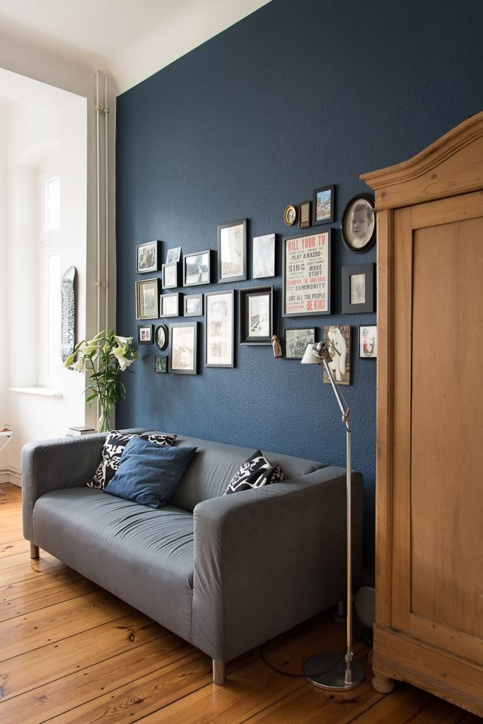 small sofa in the interior