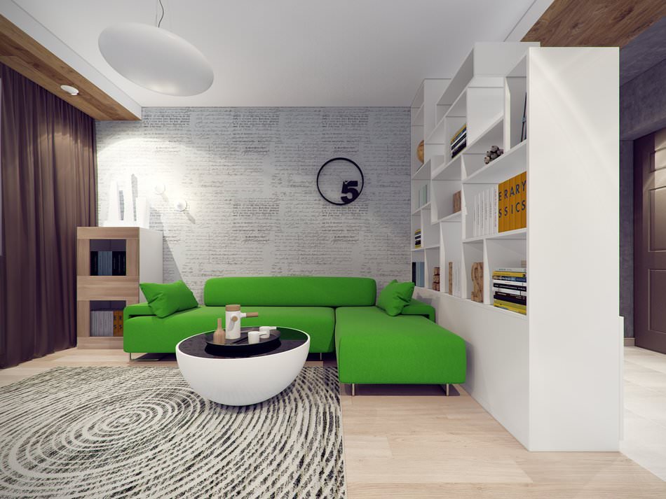 Living room in a two-room apartment