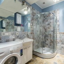 Bathroom interior in a modern style: 60 best photos and ideas for design-17
