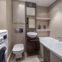 Bathroom interior in a modern style: 60 best photos and design ideas-12