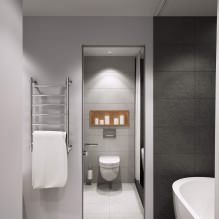 Modern design of a one-room apartment 43 sq. m. from the studio Geometrium-0