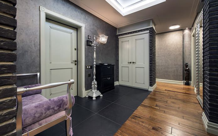 spacious hallway