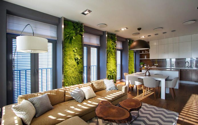 eco-style living room