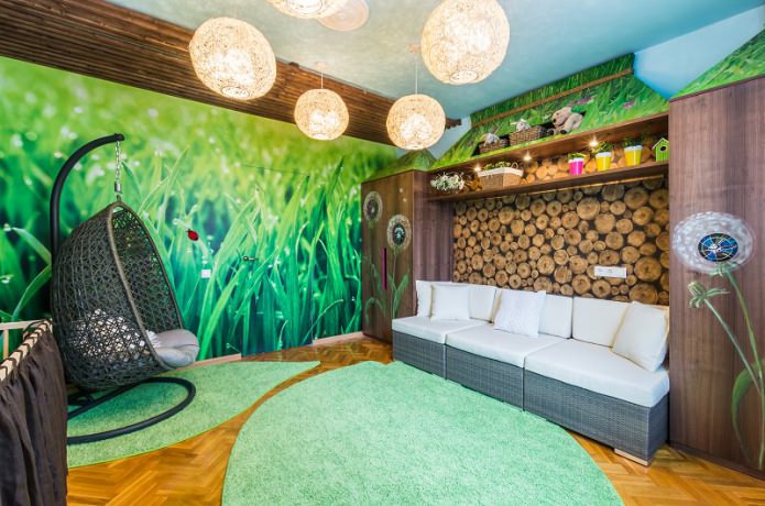 eco-style children's room design