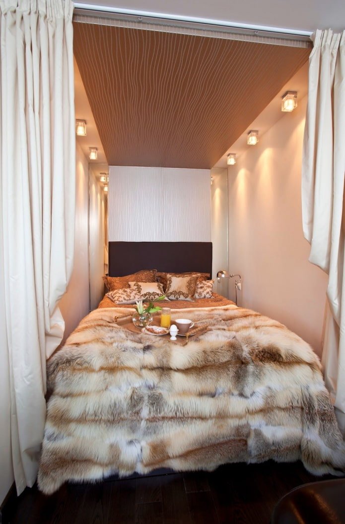 fur bedspread
