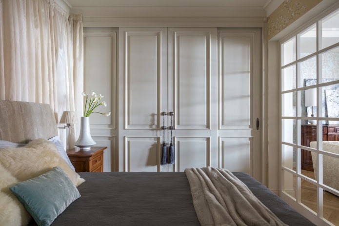 bedroom in the living room