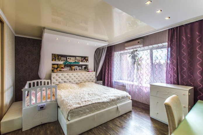 bedroom and nursery