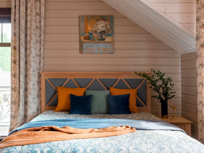 natural wood in the interior