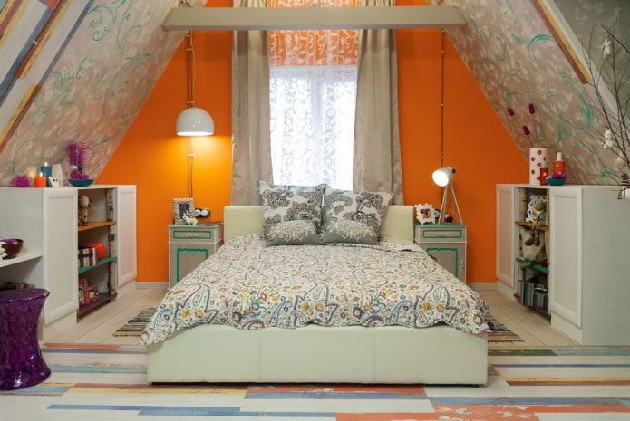 attic bedroom interior design
