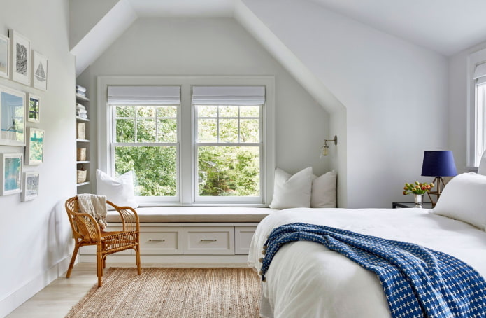 attic bedroom interior design