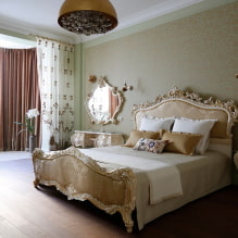 Modern bedroom design with a balcony-3