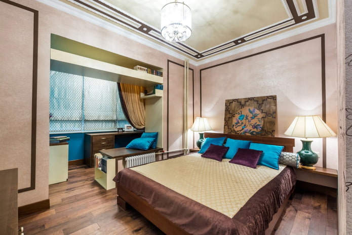 combining a balcony and a bedroom