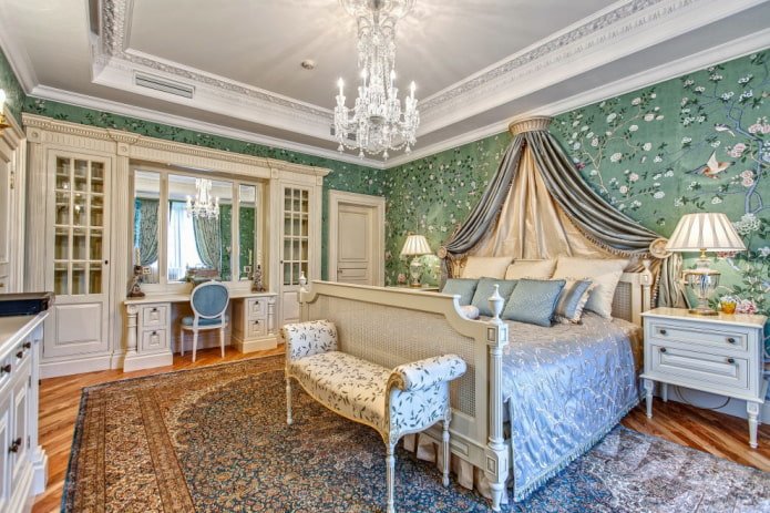 classic bedroom color scheme