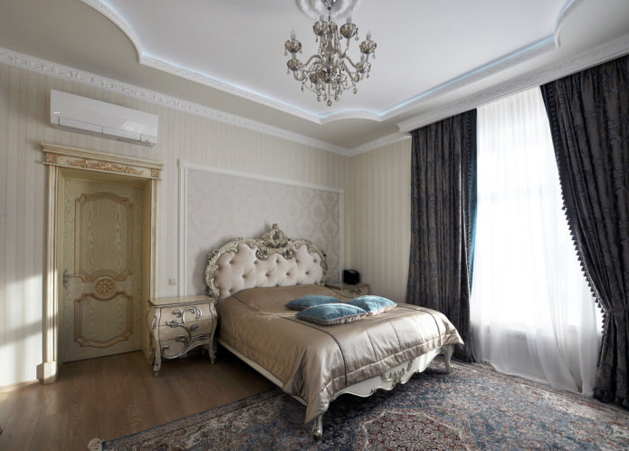 bedroom decoration in a classic style