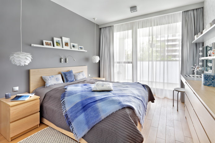 furniture for a gray bedroom