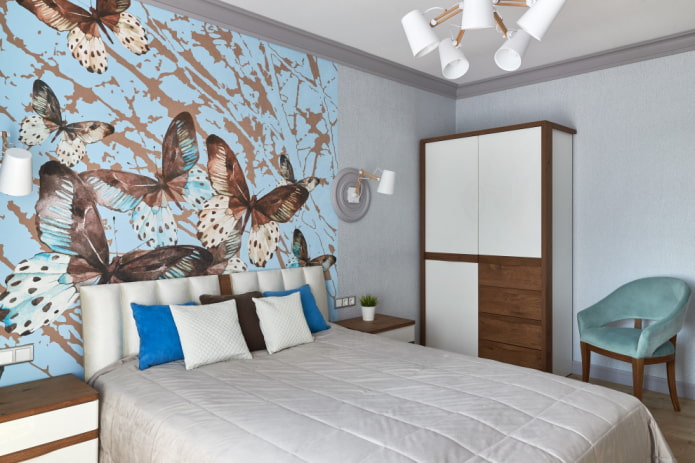 gray bedroom decoration