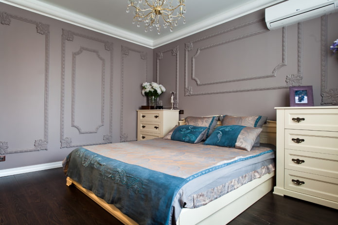 gray bedroom interior design