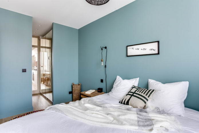 turquoise walls