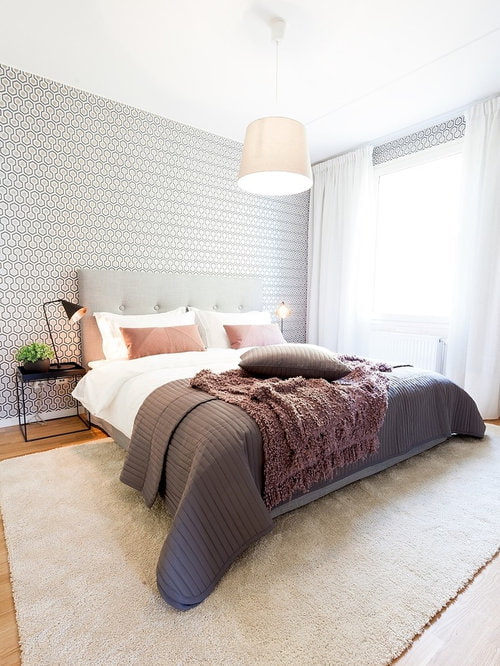 unusual wallpaper for the bedroom