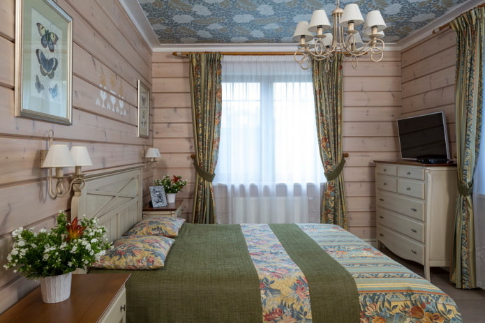 bedroom furniture in rustic country style