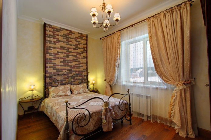 country style bedroom decoration