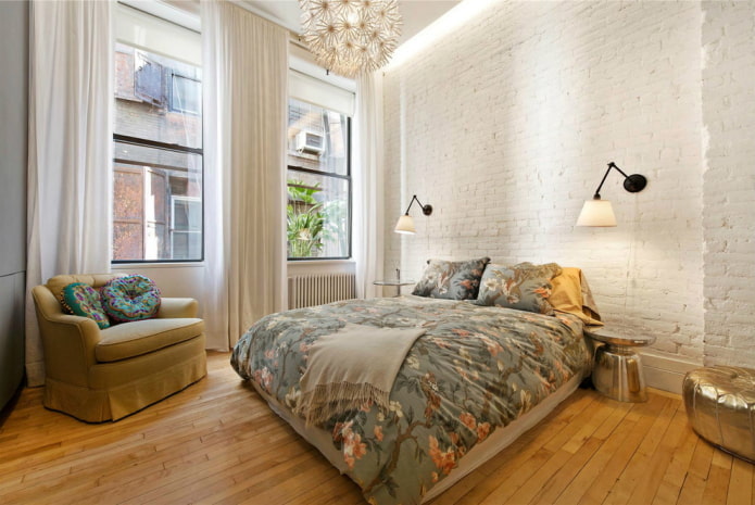 industrial style bedroom lighting