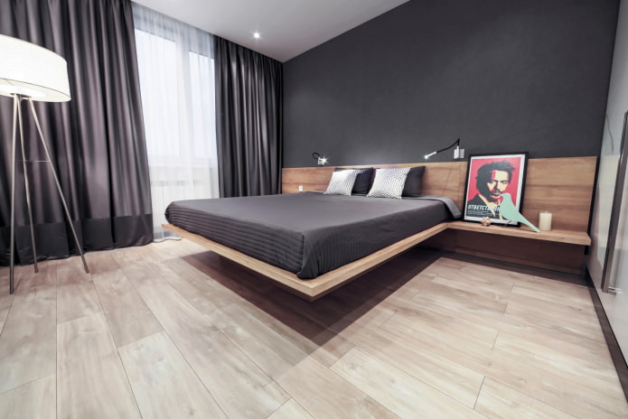 bedroom decoration in minimalist style
