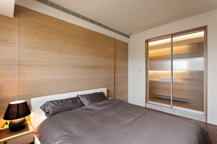 bedroom decoration in a minimalist style