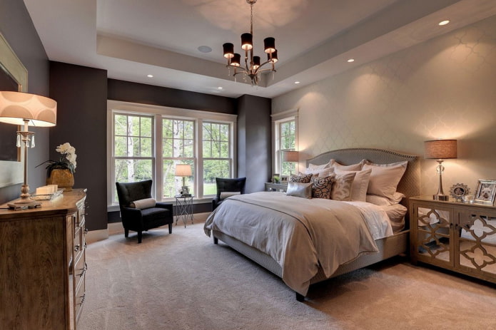 Two-tier ceiling