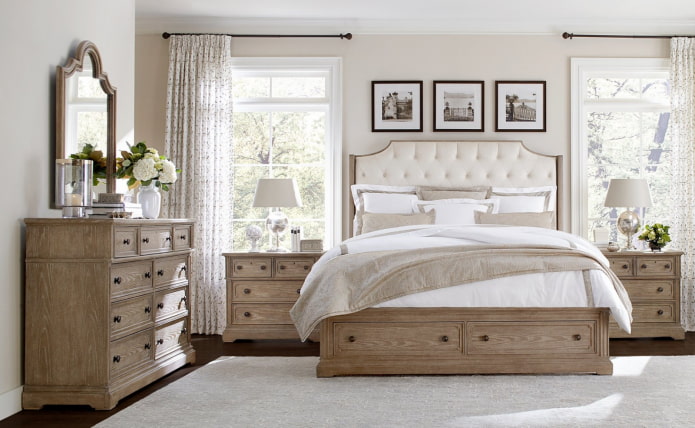 spacious bedroom set
