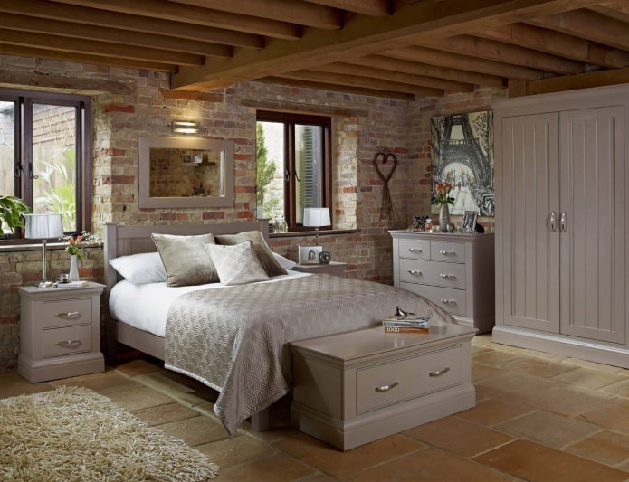 bedroom in a private house